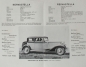 Preview: Renault Nervastella Reinastella Modellprogramm 1926 Automobilprospekt (7271)