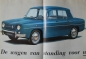 Preview: Renault 8 Modelprogram 1964 Carbrochure (8042)
