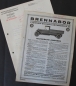 Preview: Brennabor 1 tons P 20 Pick-up Truck Modelprogram 1927 Truckbrochure (7730)