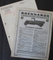 Preview: Brennabor 1 Tonner P 20 Schnelllastwagen Modellprogramm 1927 Lastwagenprospekt (7730)