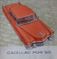 Preview: Cadillac Modellprogramm 1955 Carbrochure (7756)