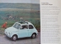 Preview: Fiat 500 F Luxus Modellprogramm 1962 Automobilprospekt (7760)