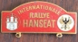 Preview: ADAC 1963 "Internationale Rallye Hanseat" Anstecknadel emmailliert (1811)