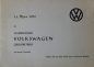 Preview: Volkswagen Modellprogramm 1951 "Ein Hamburger VW Grossbetrieb" Automobilprospekt (3367)