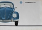 Preview: Volkswagen Käfer Modellprogramm 1962 Automobilprospekt (0858)