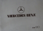 Preview: Mercedes-Benz 130 H Modelprogram 1934 Carbrochure (7624)