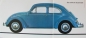 Preview: Volkswagen Käfer Modellprogramm 1962 Automobilprospekt (0858)