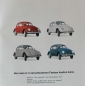 Preview: Volkswagen Beetle Modelprogram 1965 "Was kostet der VW 1200 A?" Carbrochure (0848)