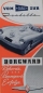 Preview: Borgward Modellprogramm 1955 Rennerfolge "Vom Inka zur Isabella" Automobilprospekt (1294)
