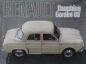 Preview: Renault Dauphine Gordini Modelprogram 1965 Carbrochure (8044)