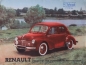 Preview: Renault 4 CV Modellprogramm 1951 Automobilprospekt (8050)