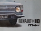 Preview: Renault 10 Major Modelprogram 1966 Carbrochure (8055)