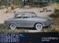 Preview: Simca Aronde Montlhery Speciale Modelprogram 1958 Carbrochure (8090)