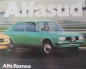 Preview: Alfa Romeo Alfasud Modellprogramm 1972 Automobilprospekt (8152)