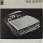 Preview: OSI Ford 20M TS Modelprogram 1967 Carbrochure (8310)