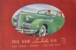 Preview: Cadillac La Salle Modellprogramm 1938 Automobilprospekt (8301)