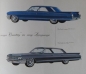 Preview: Cadillac Modelprogram 1962 Carbrochure (8313)