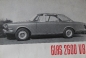 Preview: Glas 2600 V8 Modellprogramm 1966 Automobilprospekt (8659)