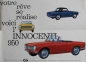 Preview: Innocenti 950 Modellprogramm 1965 Automobilprospekt (4305)