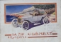 Preview: Clement 7 HP 4 Cylindres Modelprogram 1910 Carbrochure (8709)