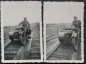 Preview: BMW R 41 Motorrad mit Beiwagen im Russlandfeldzug 1941 zwei Originalfotos (3113)