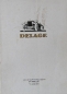 Preview: Delage Modellprogramm 1924 Automobilprospekt (8740)