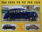 Preview: Ford V8 Modelprogram 1938 "Thrifty Sixty" Carbrochbure (2844)