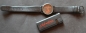 Preview: Melitta Montana Swiss Advertising Wristwatch and lighter 1990 limited edition in original box (7013)