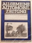 Preview: "Allgemeine Automobil-Zeitung" Automobil-Magazin 1913 (0501)