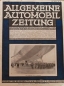 Preview: "Allgemeine Automobil-Zeitung" Automobil-Magazin 1913 (7018)