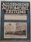 Preview: "Allgemeine Automobil-Zeitung" Automobil-Magazin 1913 (7006)