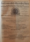 Preview: "Automobil Rundschau" Centereurope-Motorwagenverein Magazine 1919 (0504)