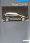 Preview: Mazda 323 4 Wheel Drive Modelprogram 1987 Carbrochure (9067)
