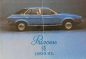 Preview: Princess 1800 HL Modelprogram 1975 Carbrochure (9092)