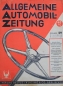 Preview: "Allgemeine Automobil-Zeitung" Automobile-Magazine 1939 (0663)