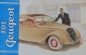 Preview: Peugeot 202 Modellprogramm 1938 Automobilprospekt (0522)