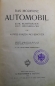 Preview: Parzer-Mühlbacher "Das moderne Automobil" Fahrzeugtechnik 1911 (9378)