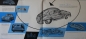 Preview: Porsche 356 A Modelprogram 1954 Carbrochure (9879)