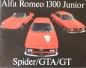 Preview: Alfa Romeo 1300 Junior Spider/GTA Modelprogram 1969 Carbrochure (9890)