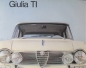 Preview: Alfa Romeo Giulia TI Modelprogram 1963 Carbrochure (9905)