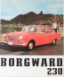 Preview: Borgward 230 GL Mexico Modelprogram 1968 Carbrochure (9990)