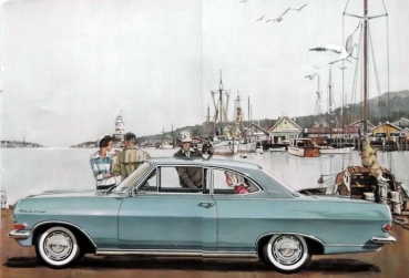 Opel Rekord Coupe Modelprogram 1963 Carbrochure (0959)