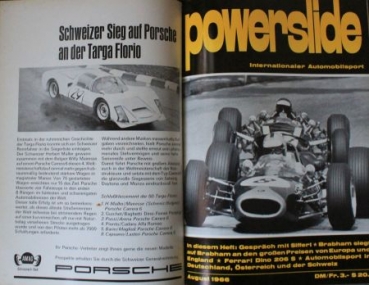 "Powerslide" Motorsport-Magazin 1966 kompletter Jahrgang (0698)