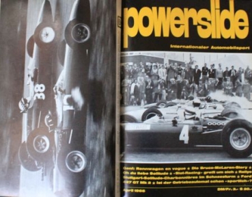 "Powerslide" Motorracing-Magazine 1966 complet Yearbinder (0698)