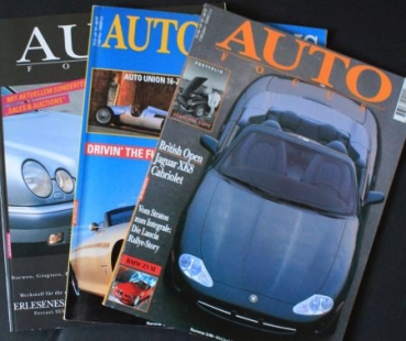 "Auto Focus" Automobile-Magazine 1995 three editions (0715)