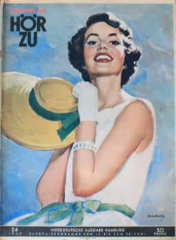 "Hör Zu" Fernseh-Zeitschrift 1959 Norddeutsche Ausgabe (0492)