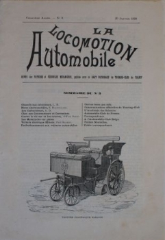 "Locomotion Automobile" Automobil-Magazin 1898 (0847)