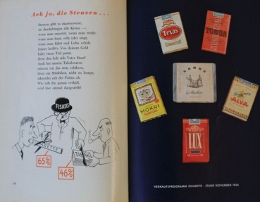 Brinkmann Tobaccofabrication "MB-Fibel" Company-History 1954 (0863)