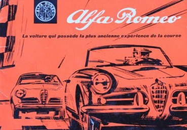 Alfa Romeo "L'histoire d' Alfa Romeo" 1962 Carbrochure (0926)