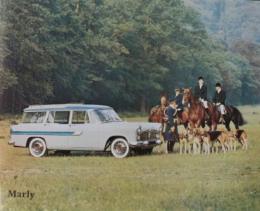 Simca Vedette Modelprogram 1959 Carbrochure (0903)